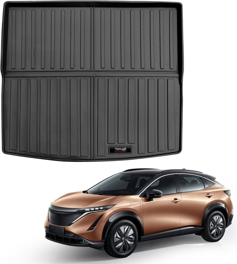 Yonugli Custom for 2023 2024 2025 2026 Nissan Ariya Cargo Mats Trunk Liner All Weather TPE Protection Mat Accessories (for 2023-2026 Nissan Ariya) - Image 1